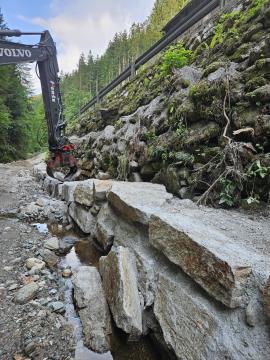 Sanacija lokalne ceste Šentlenart – Zilc 2